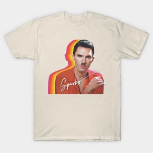 Sparks \/\/\ 70s Retro Fan Artwork Design T-Shirt